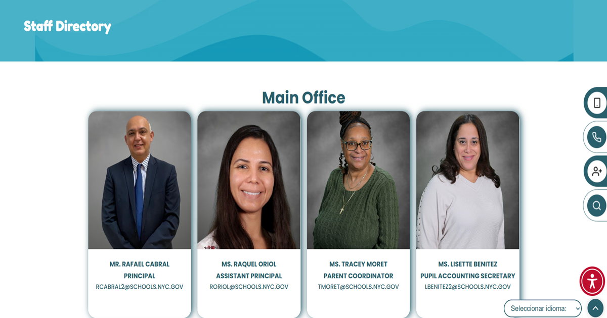 Staff Directory | I.S. 206B Ann Mersereau